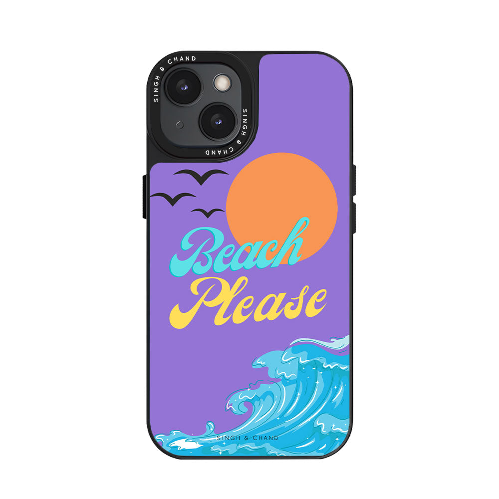BEACH PLEASE iPhone 15 Plus Glass 2.0 Phone Case