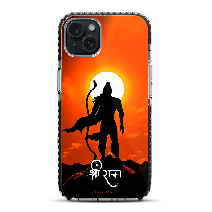 Jay Shree Ram iPhone 15 Plus Stride Phone Case