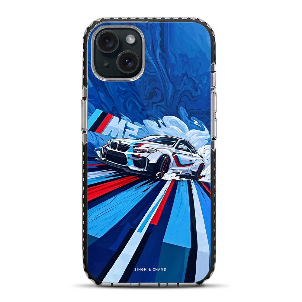 M2 Supercar iPhone 15 Plus Stride Phone Case