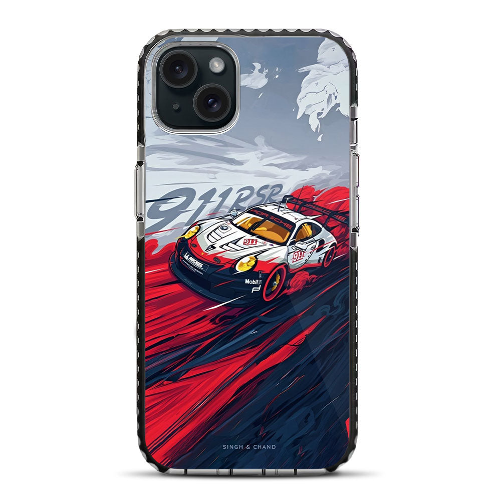 911 RSR Supercar iPhone 15 Plus Stride Phone Case