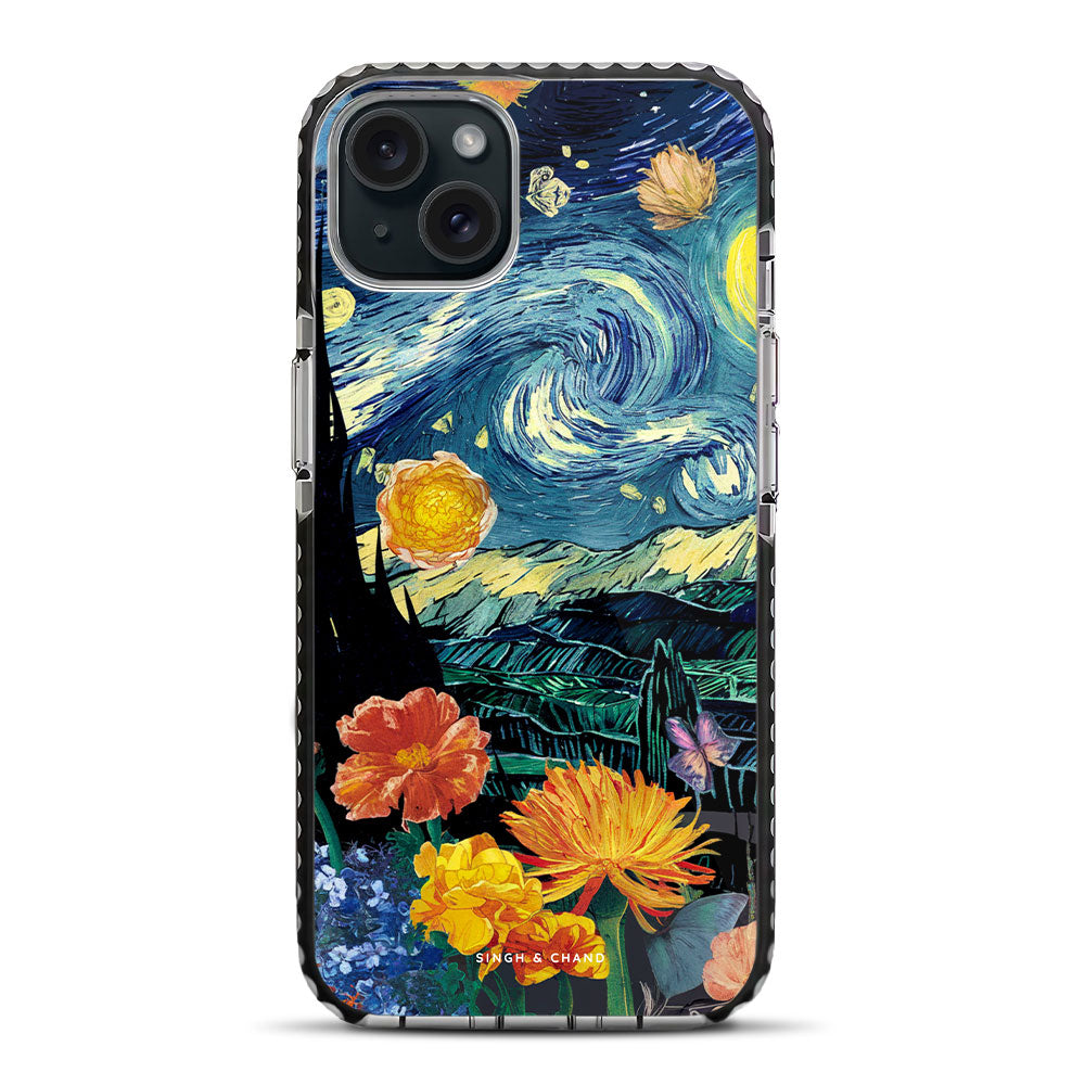 Van Gogh's Starry night iPhone 15 Plus Stride Phone Case