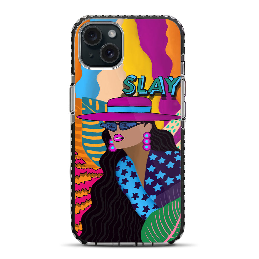 SLAY Vibe Tribe iPhone 15 Plus Stride Phone Case