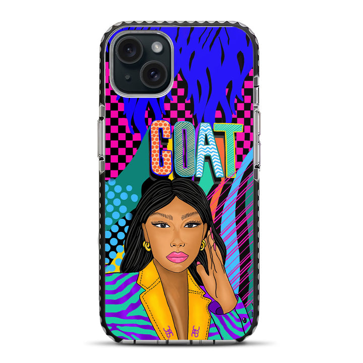 GOAT Vibe Tribe iPhone 15 Plus Stride Phone Case