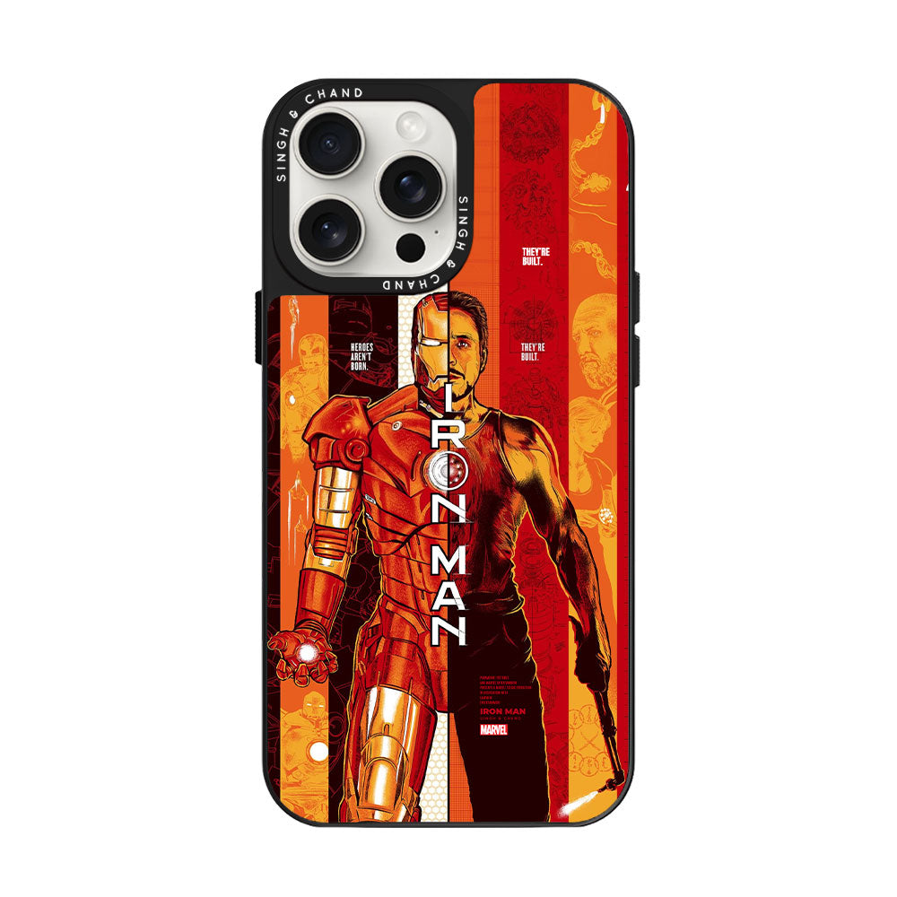 Iron Man iPhone 15 Pro Glass 2.0 Phone Case