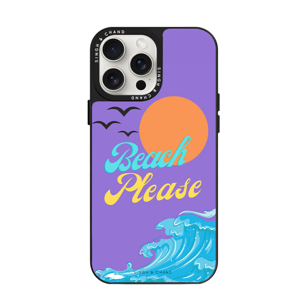 BEACH PLEASE iPhone 15 Pro Glass 2.0 Phone Case