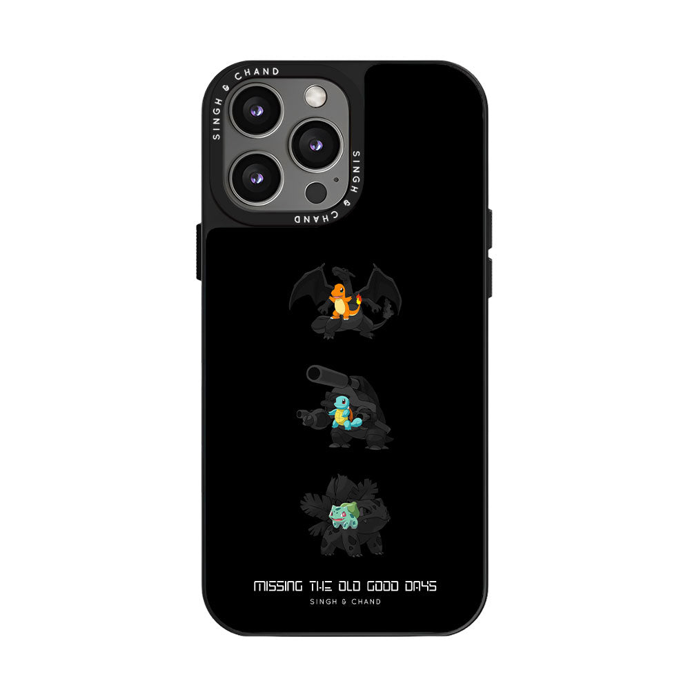 POKEMON OLD DAYS iPhone 15 Pro Max Glass 2.0 Phone Case