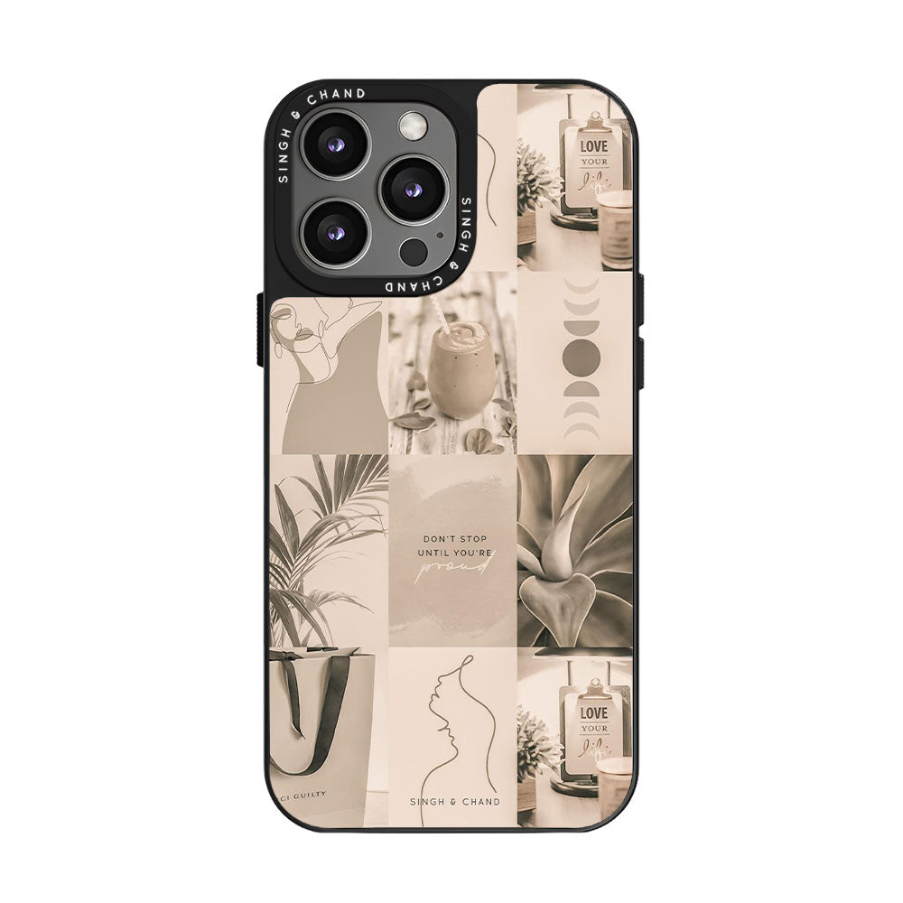 Urban White iPhone 15 Pro Max Glass 2.0 Phone Case
