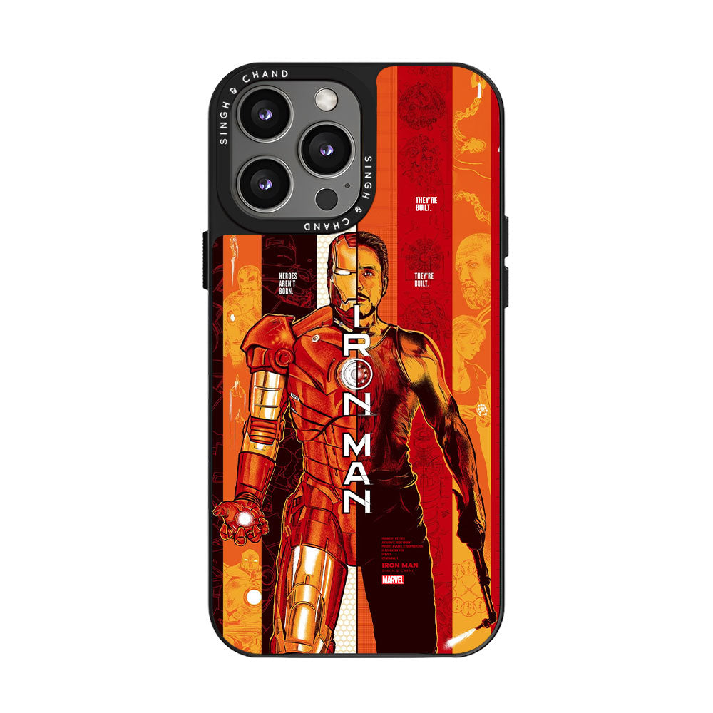 Iron Man iPhone 15 Pro Max Glass 2.0 Phone Case