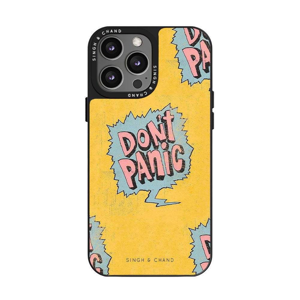 DON'T PANIC iPhone 15 Pro Max Glass 2.0 Phone Case