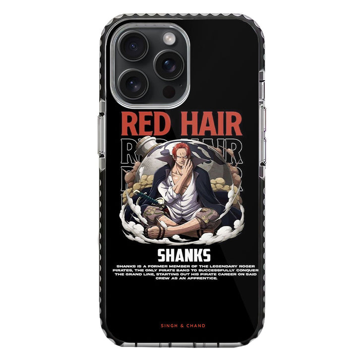 Shanks 2.0 One Piece Anime iPhone 15 Pro Max Stride Phone Case