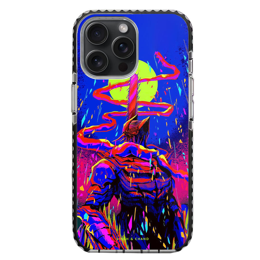 Chainsaw Man 1.0 Anime iPhone 15 Pro Max Stride Phone Case