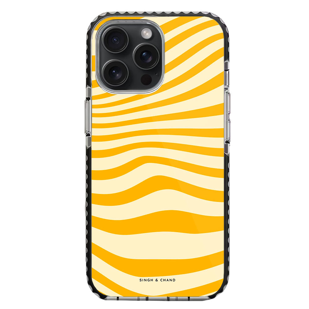 Monochrome Marble iPhone 15 Pro Max Stride Phone Case