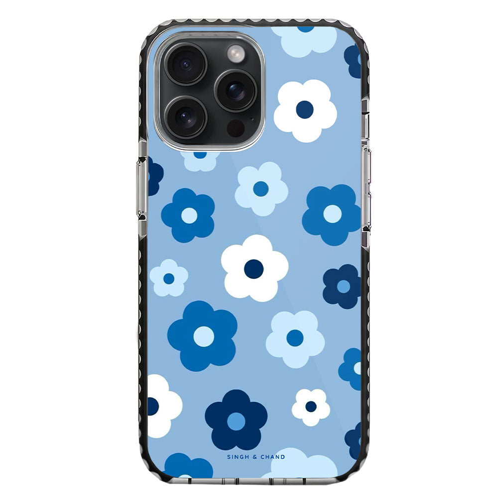 Blue Floral Dream 2.0 iPhone 15 Pro Max Stride Phone Case