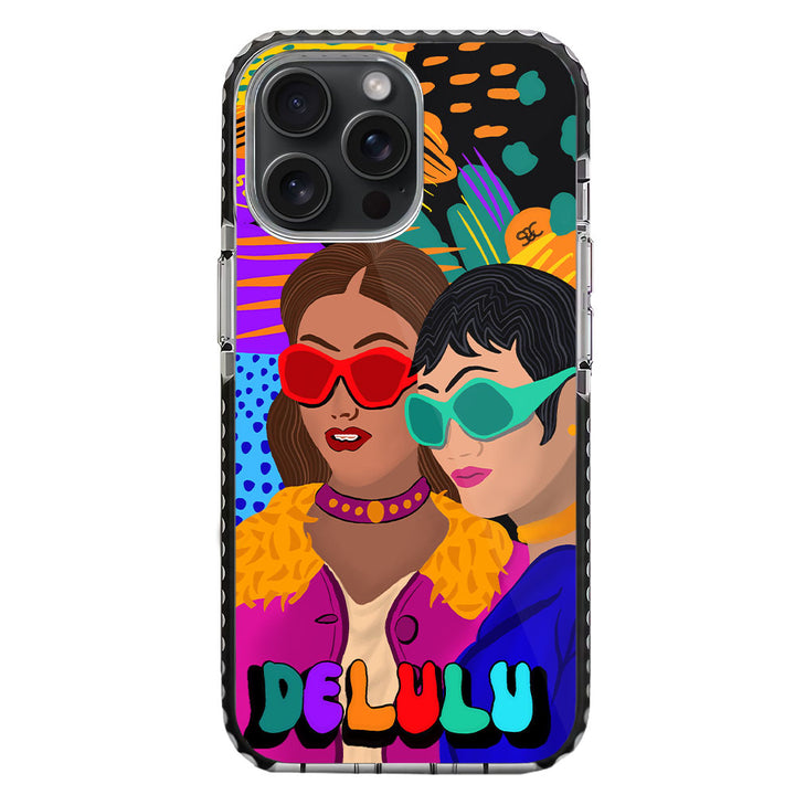 Delulu Vibe Tribe iPhone 15 Pro Max Stride Phone Case