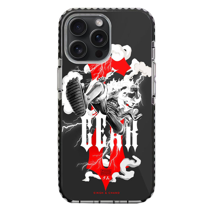 Gear 5 Luffy 1.0 One Piece Anime iPhone 15 Pro Stride Phone Case