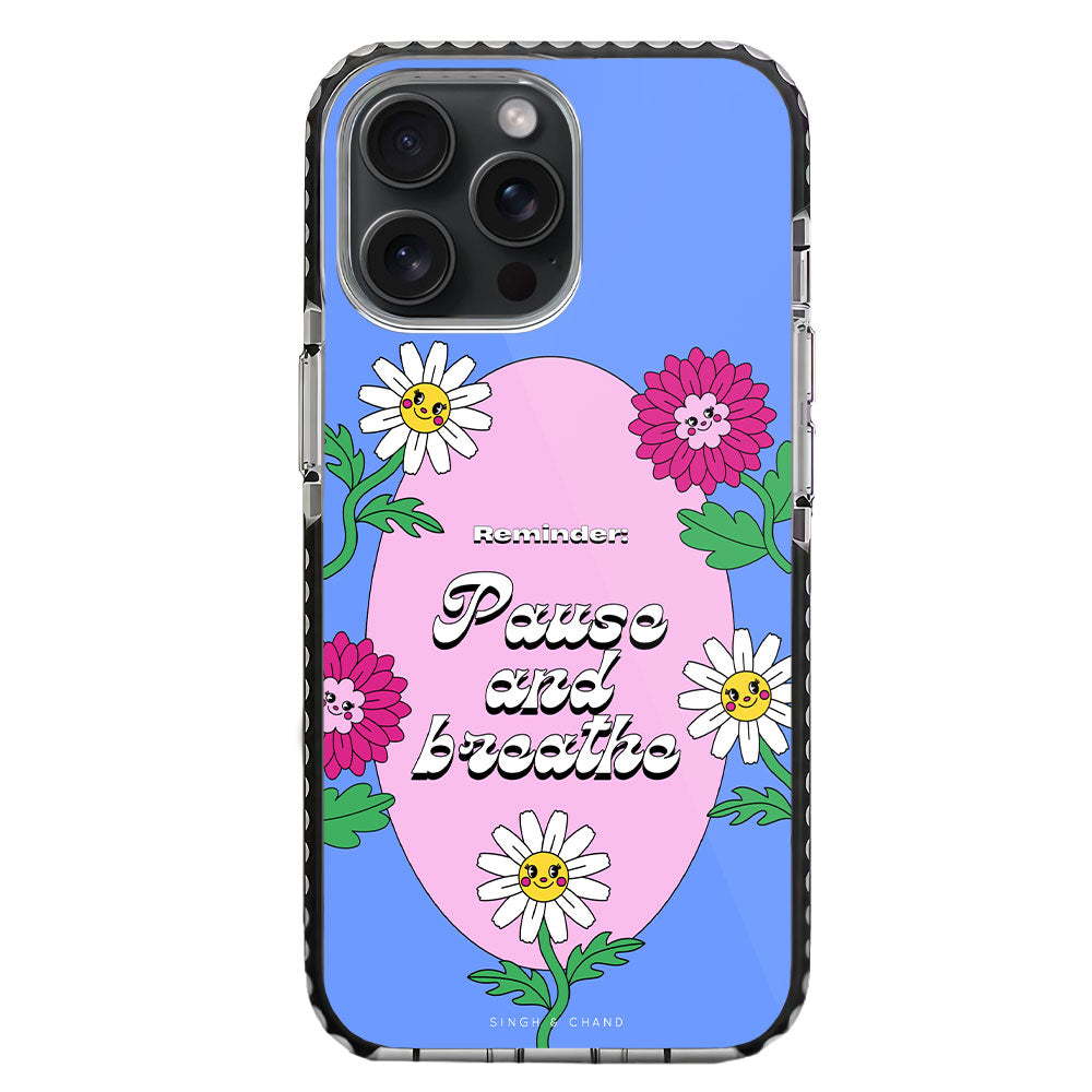 Tranquil Blue iPhone 15 Pro Stride Phone Case