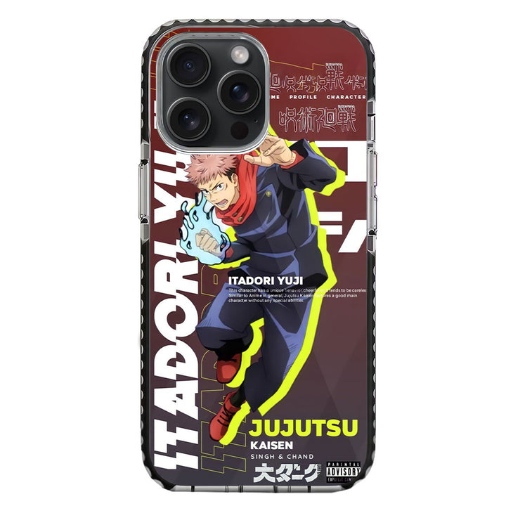 Itadori Yuji Jujutsu Kaisen JJK Anime iPhone 15 Pro Stride Phone Case