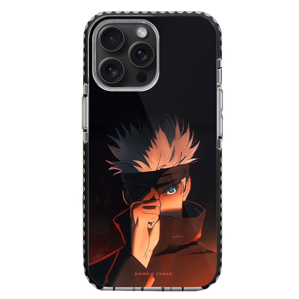 Gojo Satoru 3.0 Jujutsu Kaisen JJK Anime iPhone 15 Pro Stride Phone Case