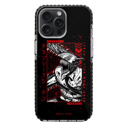 Chainsaw Man 3.0 Anime iPhone 15 Pro Stride Phone Case
