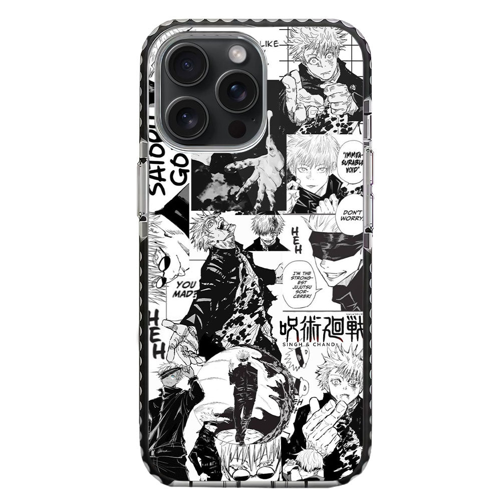 Gojo Satoru 4.0 Jujutsu Kaisen JJK Anime iPhone 15 Pro Stride Phone Case