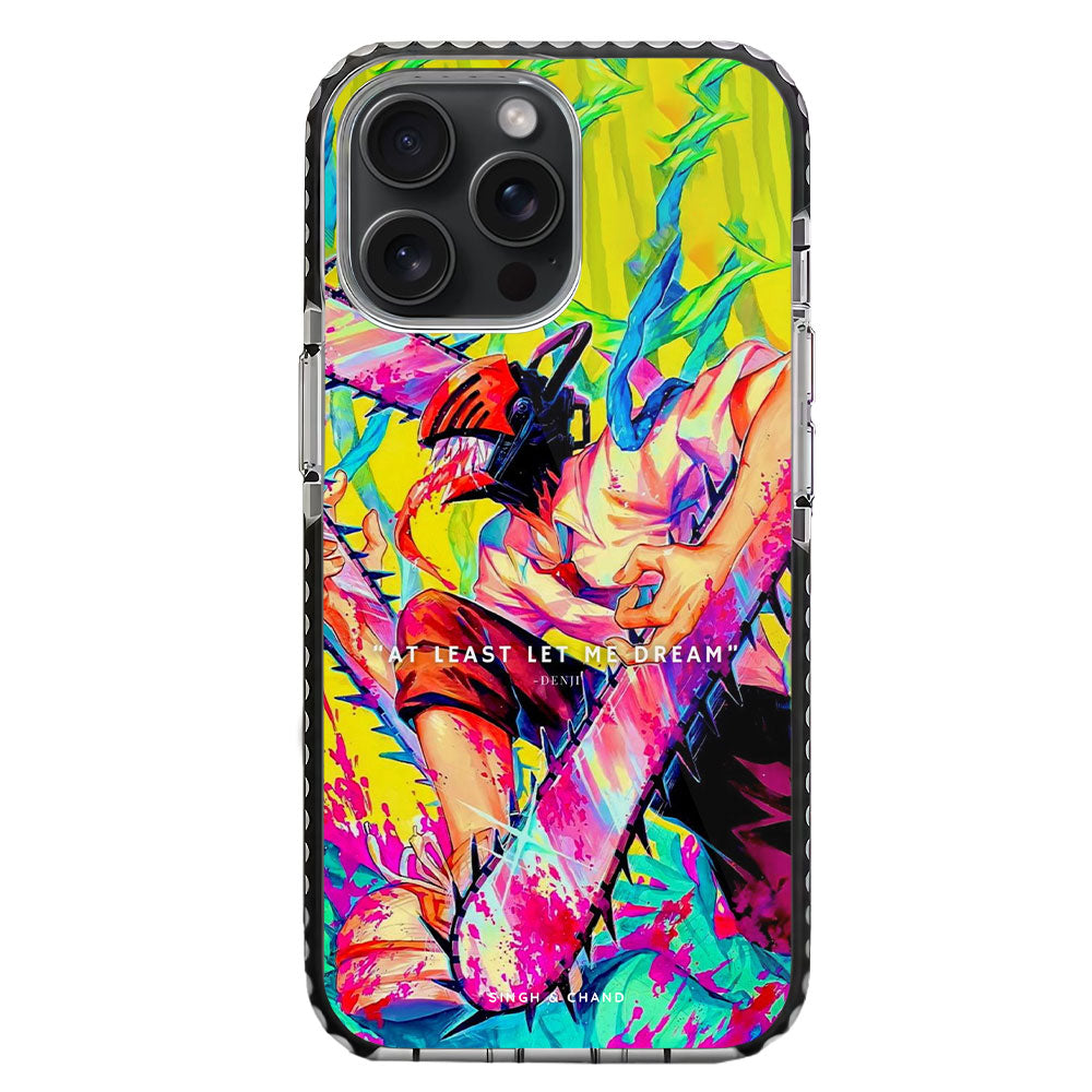 Chainsaw Man 4.0 Anime iPhone 15 Pro Stride Phone Case