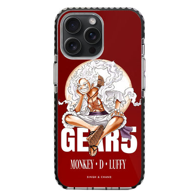 Gear 5 Luffy 3.0 One Piece Anime iPhone 15 Pro Stride Phone Case