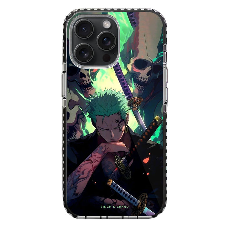 Roronoa Zoro 2.0 One Piece Anime iPhone 15 Pro Stride Phone Case