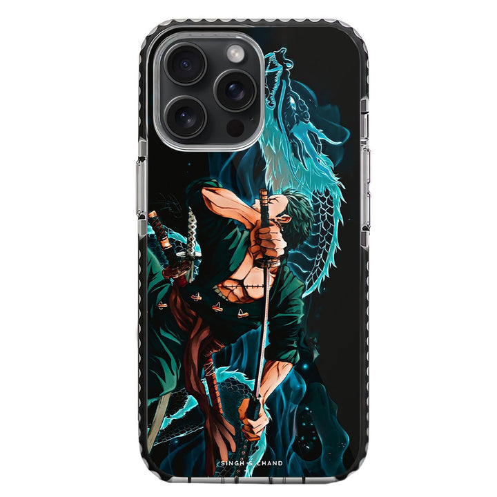 Roronoa Zoro 3.0 One Piece Anime iPhone 15 Pro Stride Phone Case