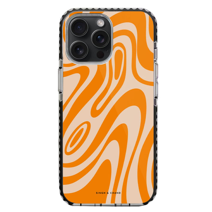 Citrus Swirl iPhone 15 Pro Stride Phone Case