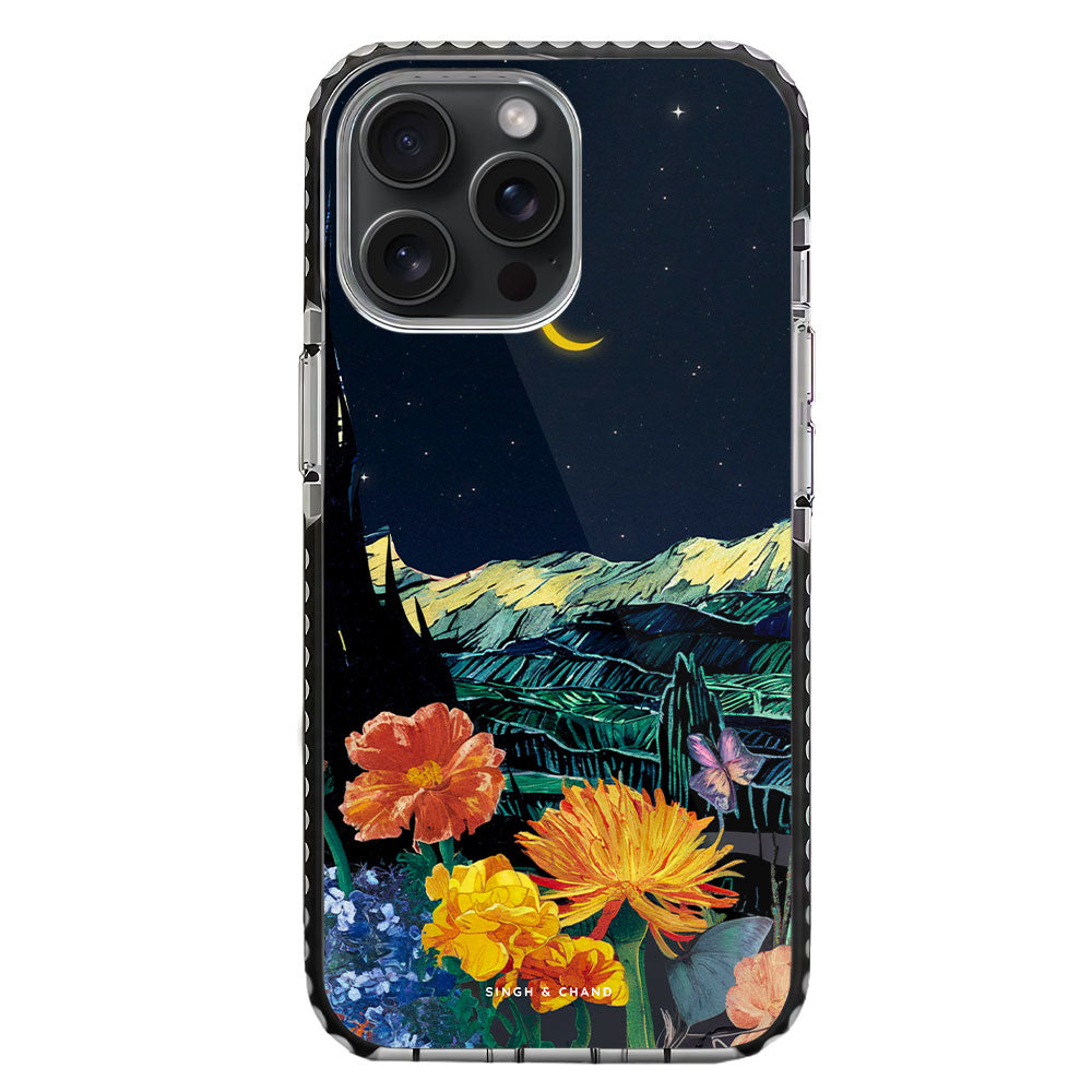 Crescent moon iPhone 15 Pro Stride Phone Case