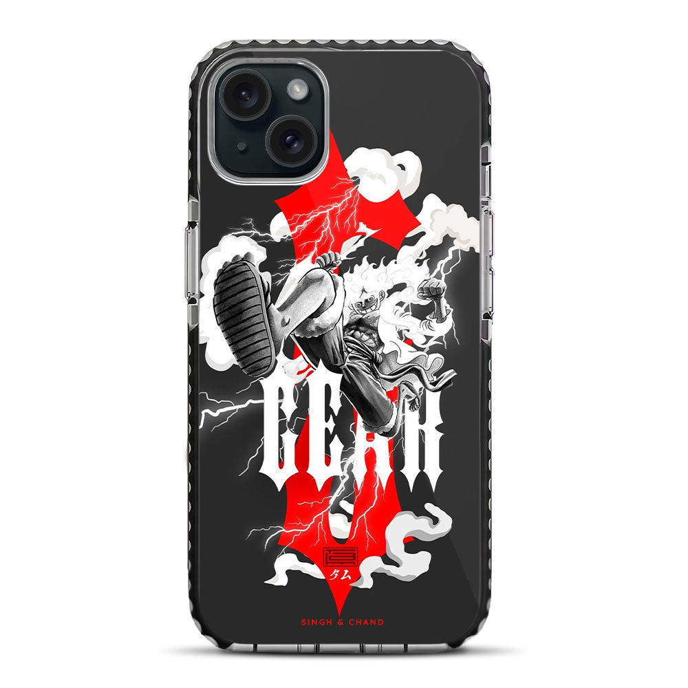 Gear 5 Luffy 1.0 One Piece Anime iPhone 15 Stride Phone Case
