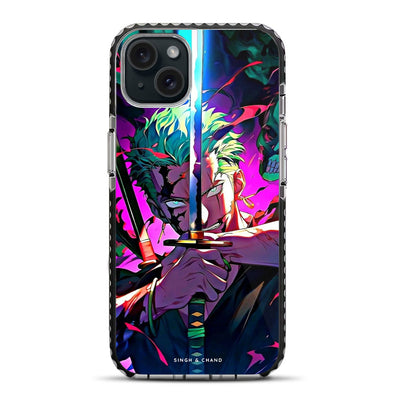 Roronoa Zoro 4.0 One Piece Anime iPhone 15 Stride Phone Case