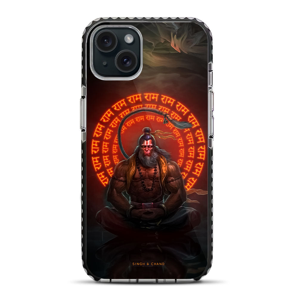 Ram Hanuman iPhone 15 Stride Phone Case