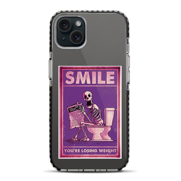 Toilet Humor – Drop It Like It's Hot iPhone 15 Stride Phone Case