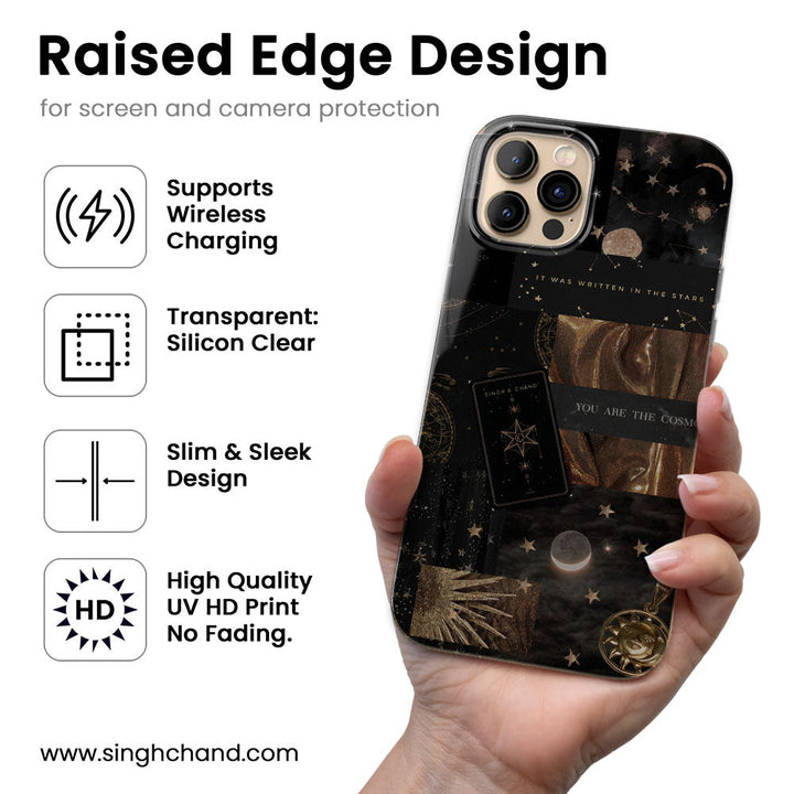 Stars In Sky Silicon Phone Case