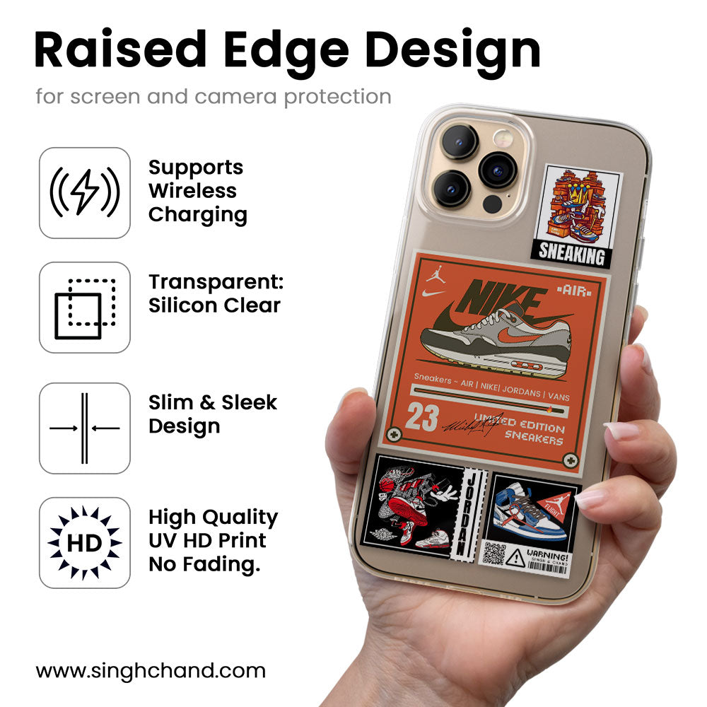 Sneaking Silicon Phone Case