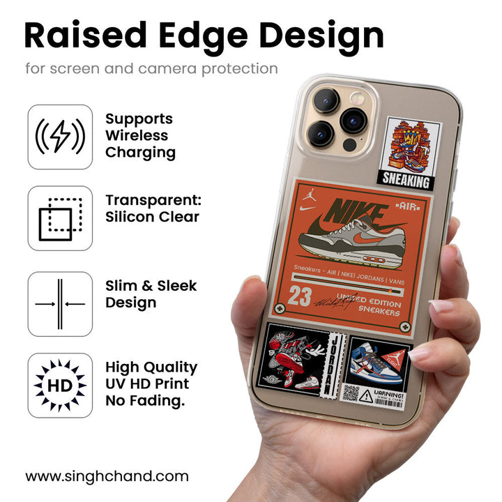 Sneaking Silicon Phone Case