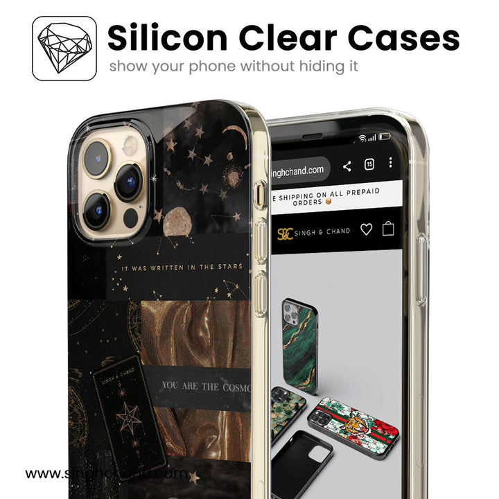 Stars In Sky Silicon Phone Case