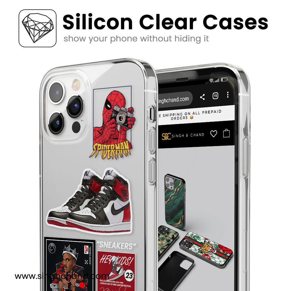 SNEAKER HEADS Silicon Phone Case