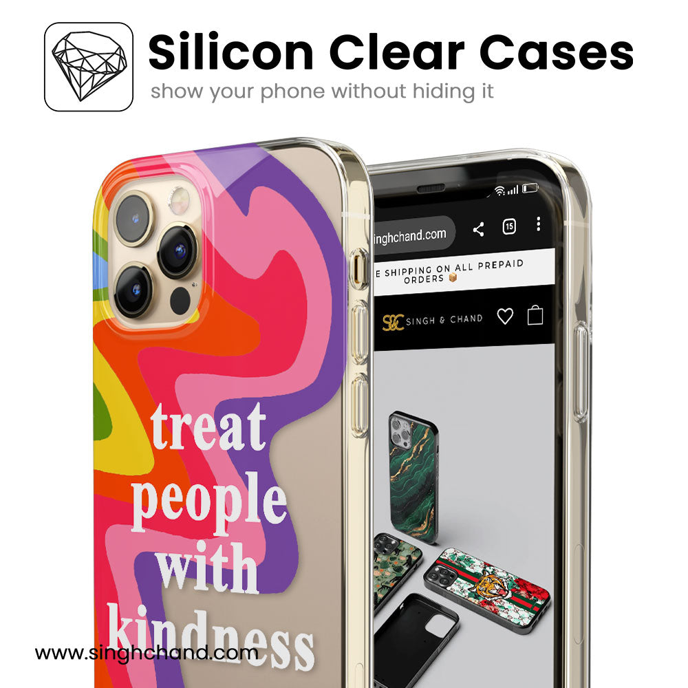 KINDNESS Silicon Phone Case