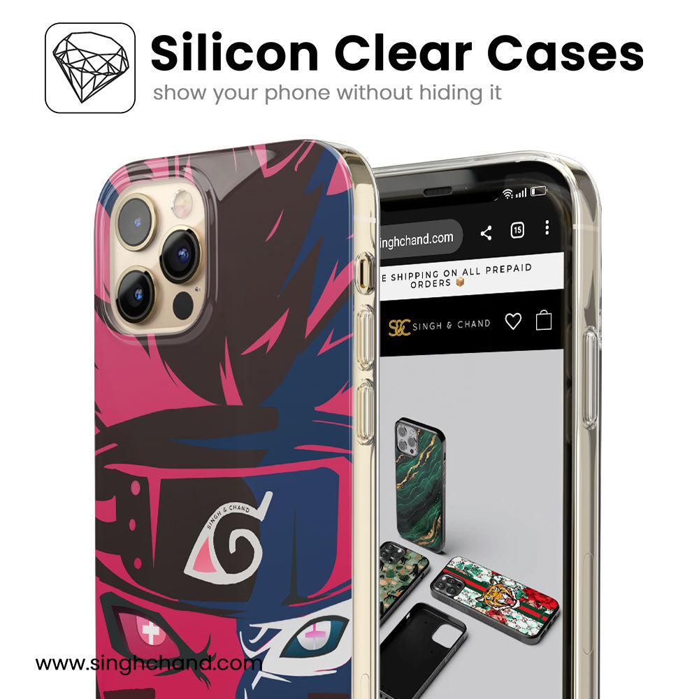 Naruto Uzumaki Silicon Phone Case