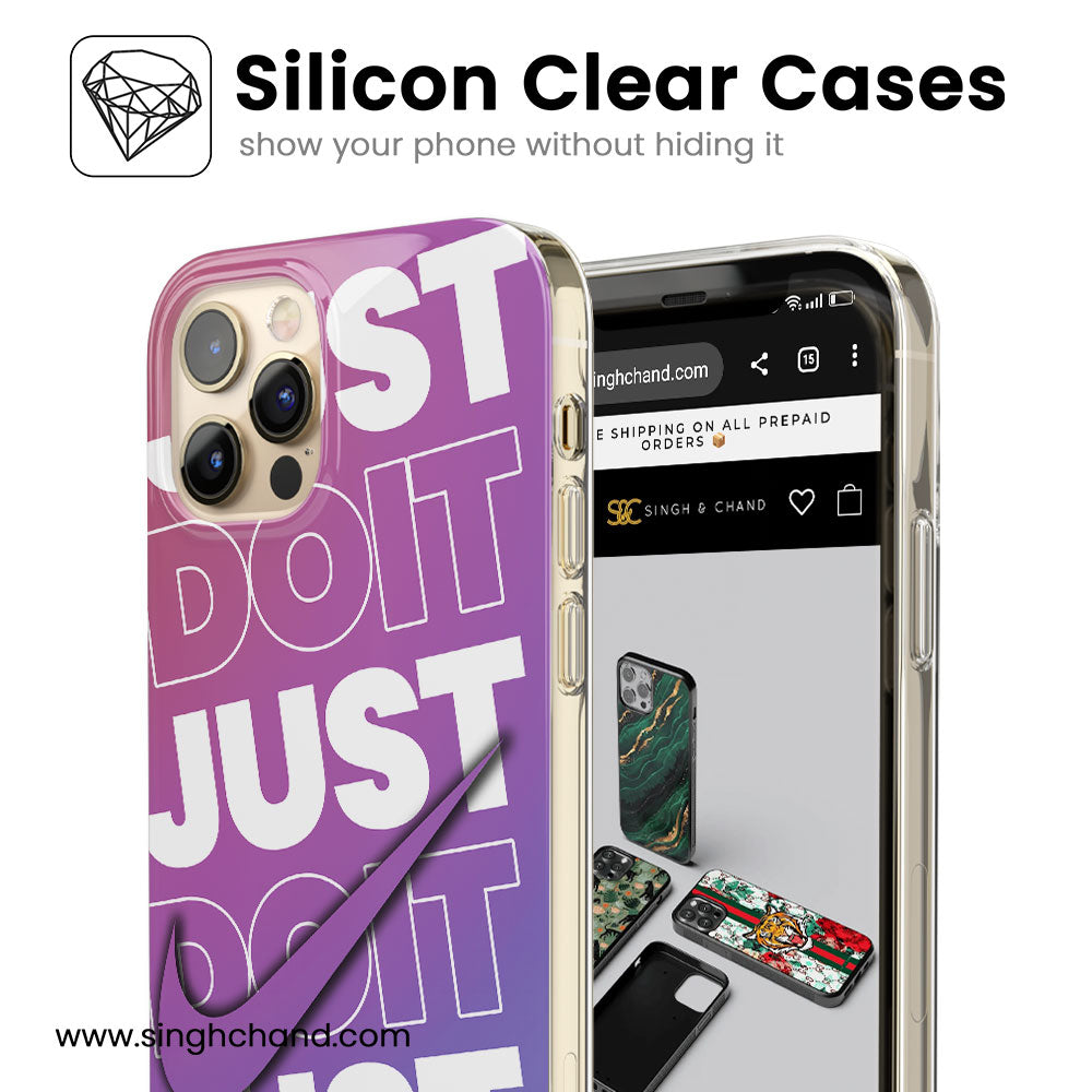 JUST DO IT Silicon Phone Case