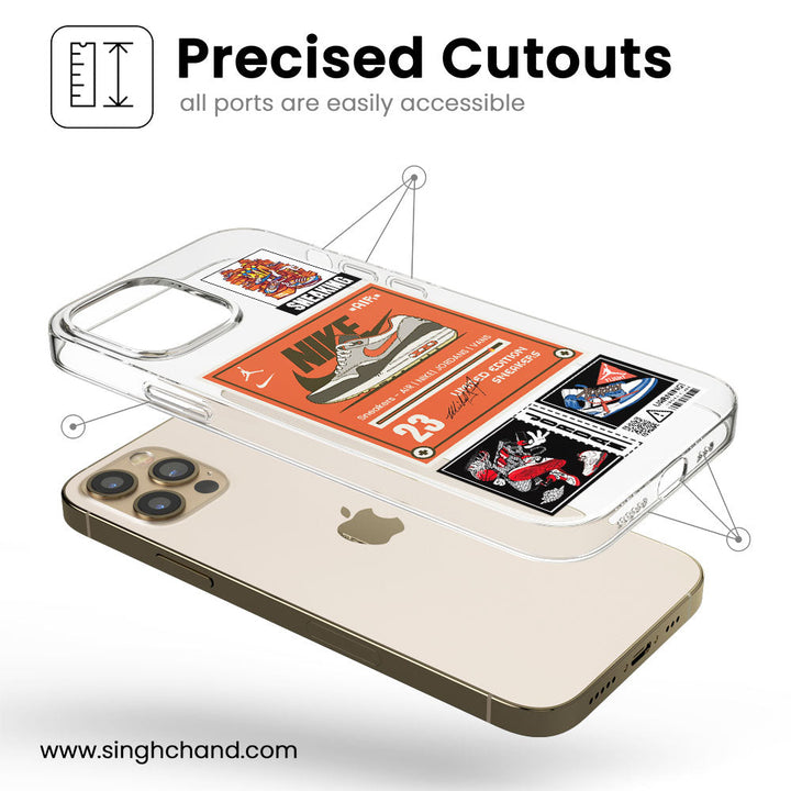 Sneaking Silicon Phone Case