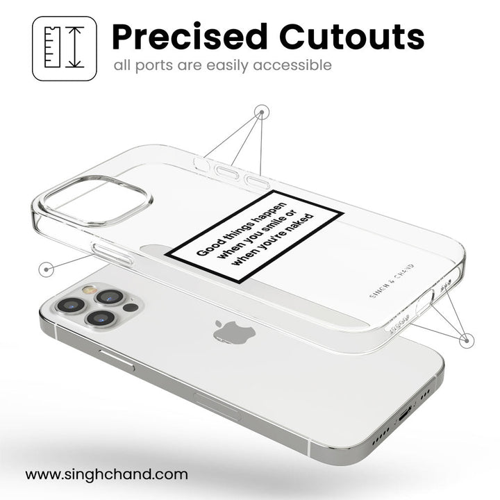 Good Things Silicon Phone Case