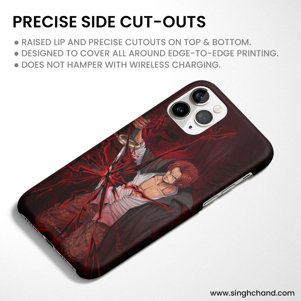 Shanks 3.0 One Piece Anime Matt Phone Case