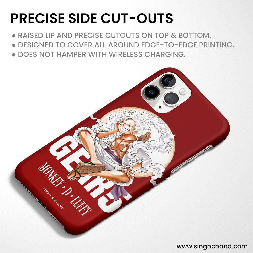 Gear 5 Luffy 3.0 One Piece Anime Matt Phone Case