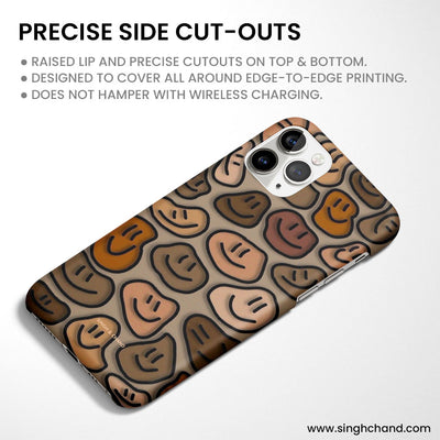 Smiley Rock pinterest inspired Matt Phone Case