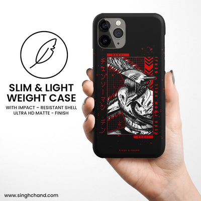 Chainsaw Man 3.0 Anime Matt Phone Case