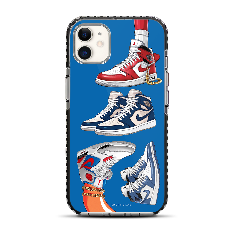 Sneaker 3.0 Limited Edition Blue Beam iPhone 11 Stride Phone Case