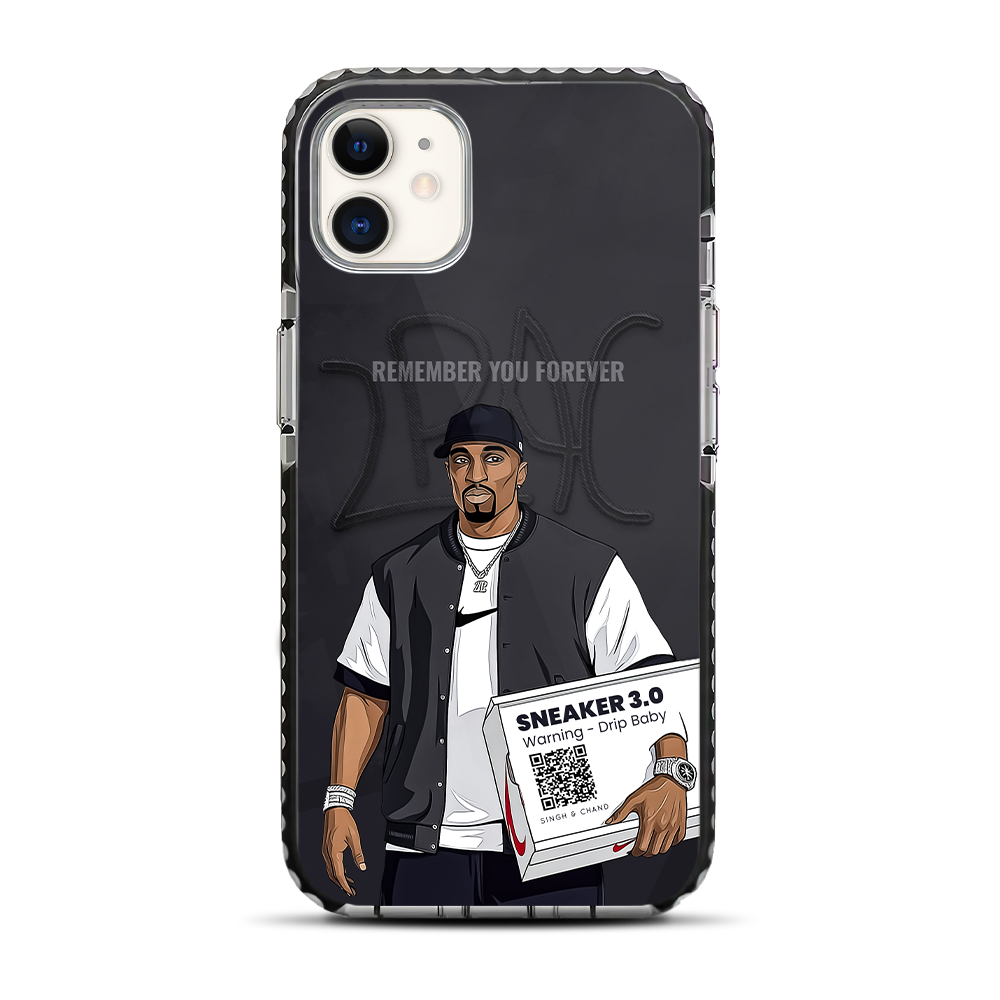Sneaker 3.0 Limited Edition REMEMBER YOU FOREVER 2PAC iPhone 11 Stride Phone Case
